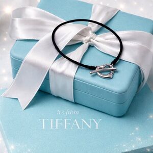 Authentic Tiffany & Co Elsa Peretti Open Heart Silk Bracelet